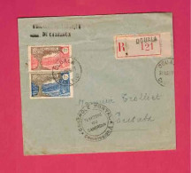 Lettre Recommandée De 1953 Pour Le Cameroun - YT N° 145 Et 146 - Covers & Documents