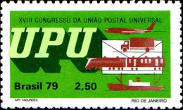 Brésil Poste N** Yv:1381/1385 18.Congrès De L'UPU Rio De Janeiro - Nuovi