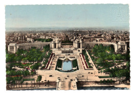 Paris,vue Panoramique Chaillot,souvenir Du Sommet De La Tour Effeil ,1962 - Panorama's