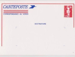 ENTIER POSTAL - CARTEPOSTE MARIANNE DE BRIAT À 2,50 " (2327)_CP604 - Cartes Postales Types Et TSC (avant 1995)