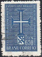 Brésil Poste Obl Yv: 683 Mi:966 Coloquio Internacional Estudos Luso Brasilei (Obli. Ordinaire) - Usados