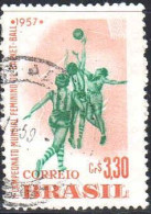 Brésil Poste Obl Yv: 634 Mi:916 Campeonato Mundial Feminino De Basket-Ball (Beau Cachet Rond) - Used Stamps