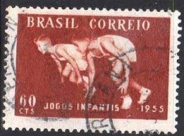 Brésil Poste Obl Yv: 605 Mi:879 Jeux Sportifs De La Jeunesse (TB Cachet Rond) - Gebraucht