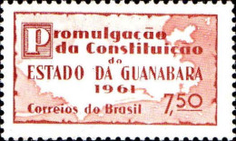 Brésil Poste N** Yv: 702 Mi:999 Constituiçao Do Estado Da Guanabara - Ongebruikt