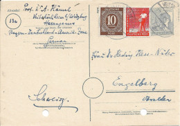 GERMANY. POSTAL STATIONERY WITH ADDITIONAL POSTAGE. 1948 - Cartes Postales - Neuves