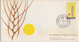 Brésil Poste Obl Yv:1452 Mi:1798 Dia Nacional De Açao De Graças Fdc - Used Stamps