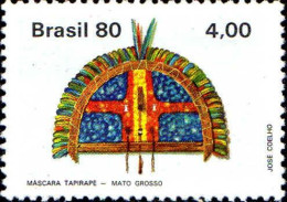 Brésil Poste N** Yv:1415 Mi:1761 Mascara Tapirapé Mato Grosso - Ongebruikt