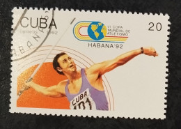 Cuba Kuba - 1992 - ATHLETICS ATHLETIEK ATHLETIK ATHLÉTISME ATLETICA - Used - Shooting (Weapons)