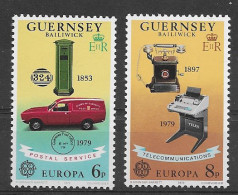 Guernsey 1979.  Europa Mi 189-90  (**) - 1979