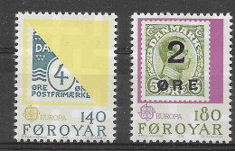 Feroe 1979.  Europa Mi 43-44  (**) - 1979