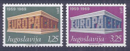 Europa 1969. Jugoslavija Mi 1361-62 MNH (**) - 1969