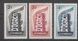 Luxembourg 1956.  Europa Mi 555-57  (**) - 1956