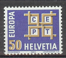 Europa 1963. Helvetia Mi 781 (**) - 1963