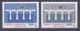 Europa 1984. Turkiye Mi 2667-68 Sc 2255-56 Yv 2425-26 (**) - 1984