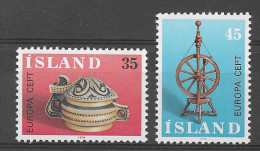 Islandia 1976.  Europa Mi 514-15  (**) - 1976