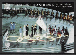 Andorra - 1988 - Vegueria Episcopal Seoul-88 - Vegueria Episcopal