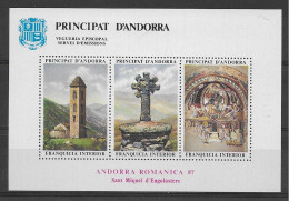 Andorra - 1987 - Vegueria Episcopal Romnica - Episcopale Vignetten