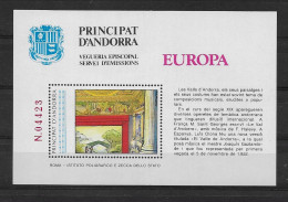 Andorra - 1985 - Vegueria Episcopal Europa - Bischöfliche Viguerie