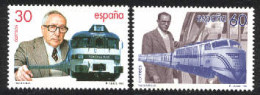 Spain 1995. Inventor Del Talgo Ed 3347-48 (**) - Unused Stamps