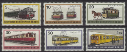 Berlín 1971. Transportes M=379-84 Y=360-65  (**) - Neufs