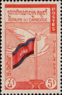 Cambodge Poste N** Yv:  99 Mi:113 Vive La Paix (Petit Pt De Rouille) - Cambodja