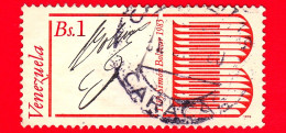 VENEZUELA - Usato - 1979 - Bicentenario Della Nascita Di Simón Bolívar - Firma - 1 - Venezuela