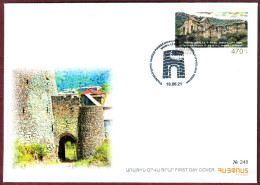 Armenia 2021 FDC"Armenian History. Fortresses Of Armenia. Akhtala Fortress"  Quality:100% - Armenien
