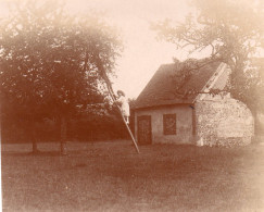 Photographie Photo Vintage Snapshot Chandai Orne Ferme Du Minerai - Lieux