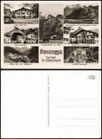 Ansichtskarte Oberammergau MB. Hotel Pilatushaus Und Umgebung 1961 - Oberammergau