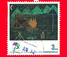 VENEZUELA - Usato - 1983 - Anno Della Scoutismo - Scouting Year 1982 - 3 - Venezuela