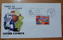 ESPAÑA COMERCIO 1981 FDC/SPD MNH - FDC