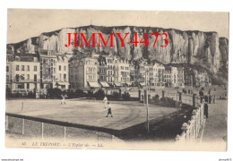 CPA - LE TREPORT - L' Esplanade ( Tennis Bien Animé ) N° 15 - L L - Le Treport