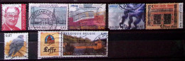 Belgique 2002 7 Timbres Oblitérés, Liste COB Ci-dessous - Gebraucht