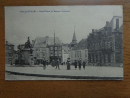 Philippeville: Grand Place Et Banque Nationale --> Beschreven 1914 - Philippeville