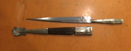 Dagger-Bayonet  Silver Vendetta Spain M18XX (H242) - Armi Bianche