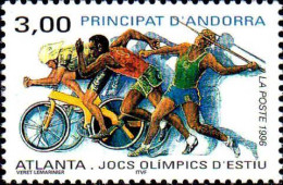 Andorre (F) Poste N** Yv:479 Mi:500 Atlanta Jocs Olimpics D'estiu - Ungebraucht