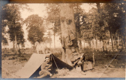 Photographie Photo Vintage Snapshot WW1 Guerre 14-18 Militaire Poilu - Guerre, Militaire