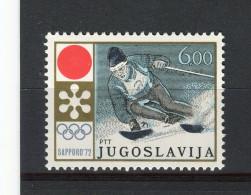 YOUGOSLAVIE - Y&T N° 1332** - MNH - Jeux Olympiques De Sapporo - Ski - Ongebruikt