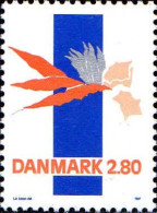 Danemark Poste N** Yv: 892 Mi:889 Lin Utzon Abstraction - Unused Stamps