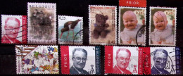 Belgique 2002 10 Timbres Oblitérés, Liste COB Ci-dessous - Oblitérés