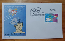 ESPAÑA TELECOMUNICACIONES 1993 FDC/SPD MNH - FDC