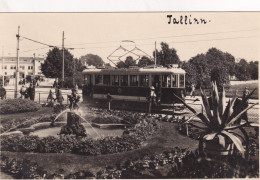 Reval.Viru Gate Square,tram - Estonia