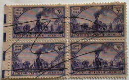 USA 1944 4 Used Stamps - Used Stamps