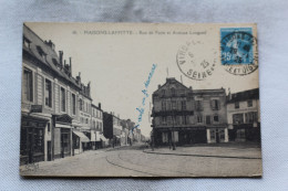 Cpa 1925, Maisons Laffitte, Rue De Pars Et Avenue Longueil, Yvelines 78 - Maisons-Laffitte