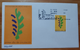 ESPAÑA MEDIO AMBIENTE 1993 FDC/SPD MNH - FDC