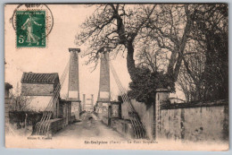 (81) 167, Saint St Sulpice, Edition G Gaudou, Le Pont Suspendu - Saint Sulpice