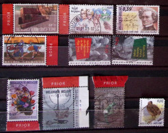 Belgique 2003 10 Timbres Oblitérés, Liste COB Ci-dessous - Used Stamps