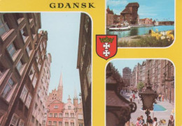 8707 - Polen - Danzig Gdansk - Kamienice Przy Ulicy - Ca. 1975 - Polen