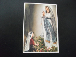 CISERI MADONNA DI LOURDES CON LA BERNADETTA - Maagd Maria En Madonnas