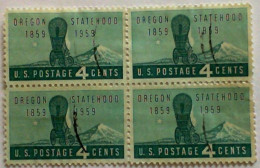 USA 1959 4 Used Stamps - Oblitérés